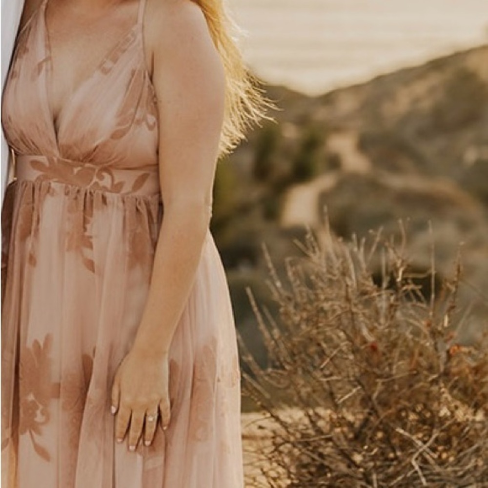 Mauve gown